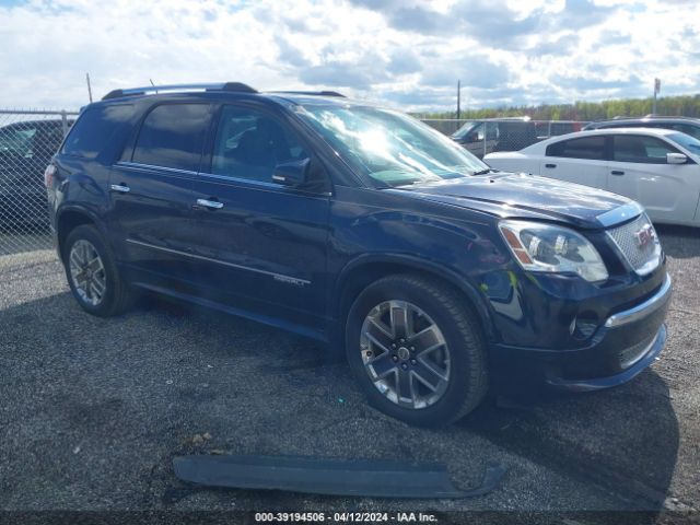 GMC ACADIA 2012 1gkkvted9cj358451