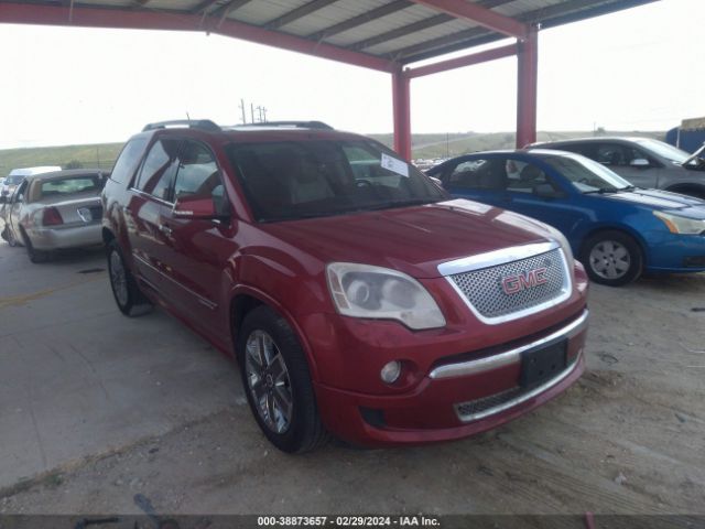 GMC ACADIA 2012 1gkkvtedxcj226847