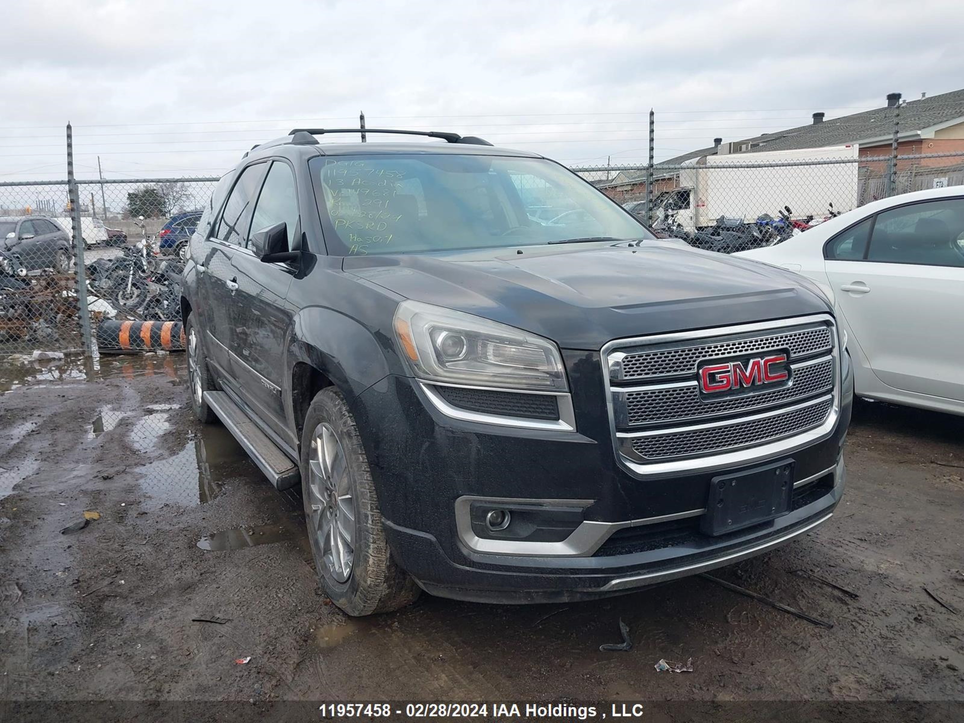 GMC ACADIA 2013 1gkkvtkd3dj149681