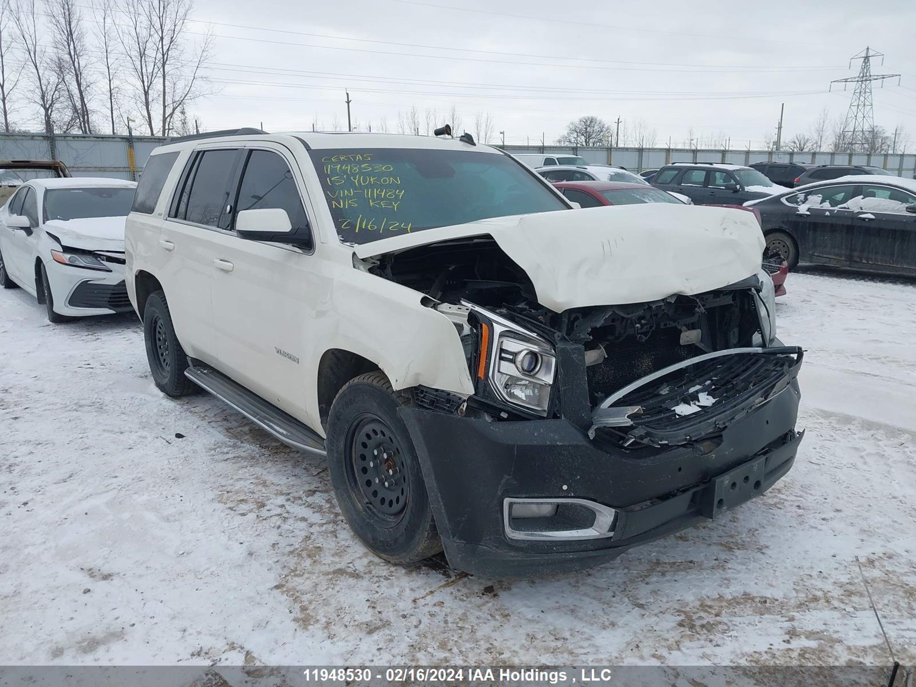 GMC YUKON 2015 1gks2bkc0fr111484