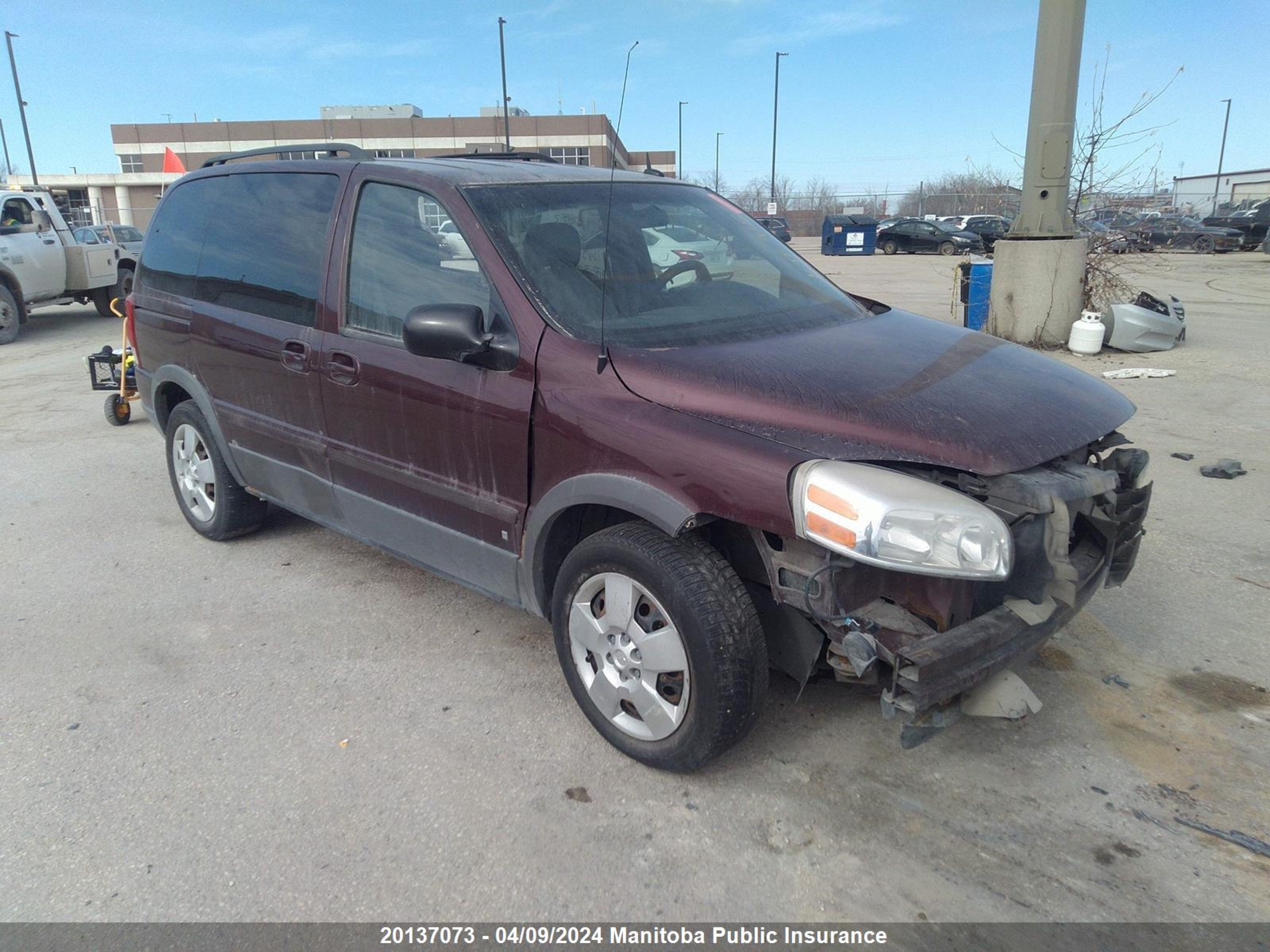 PONTIAC MONTANA 2007 1gmdu03197d129282