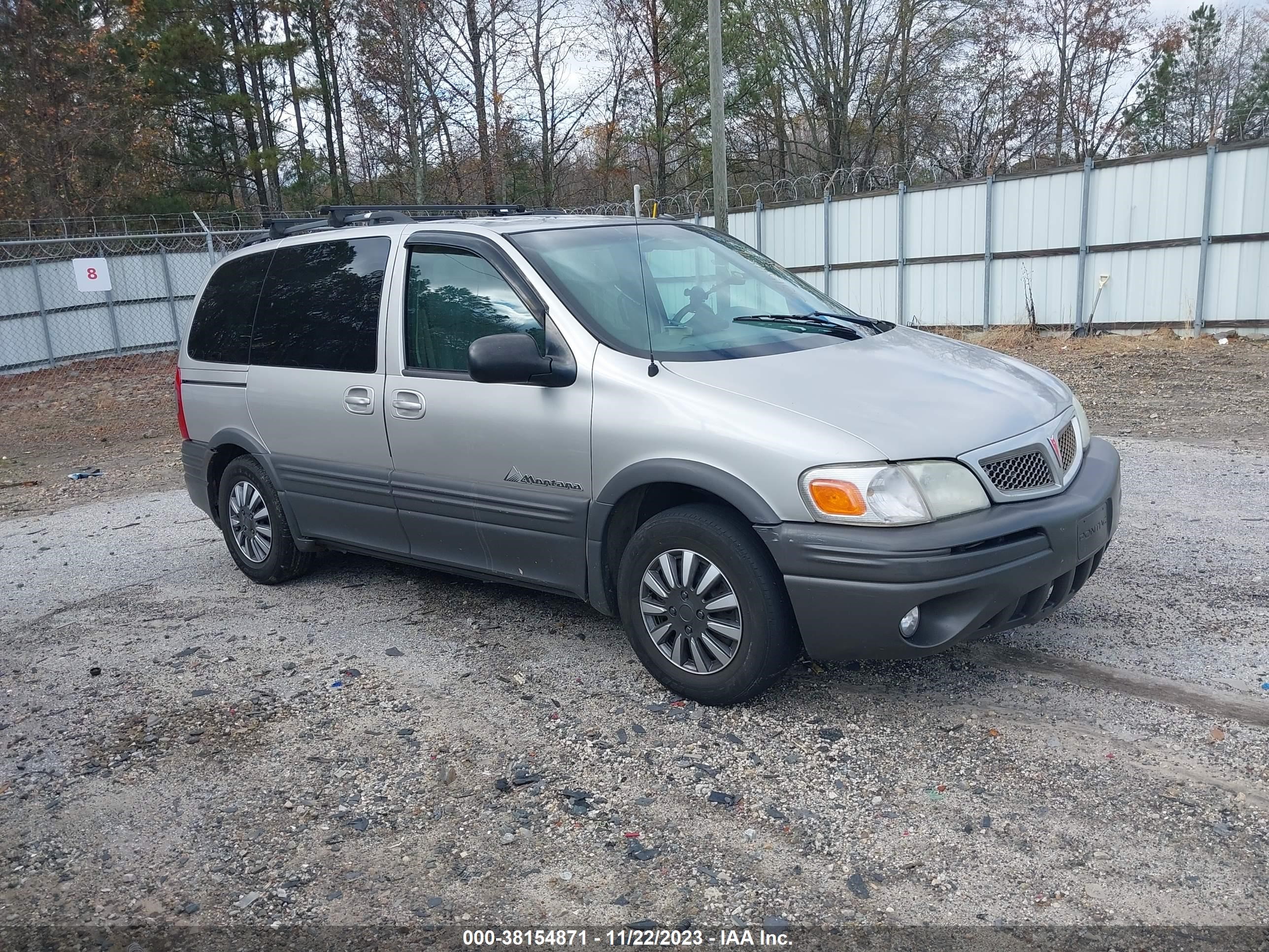 PONTIAC MONTANA 2004 1gmdu03e34d192554