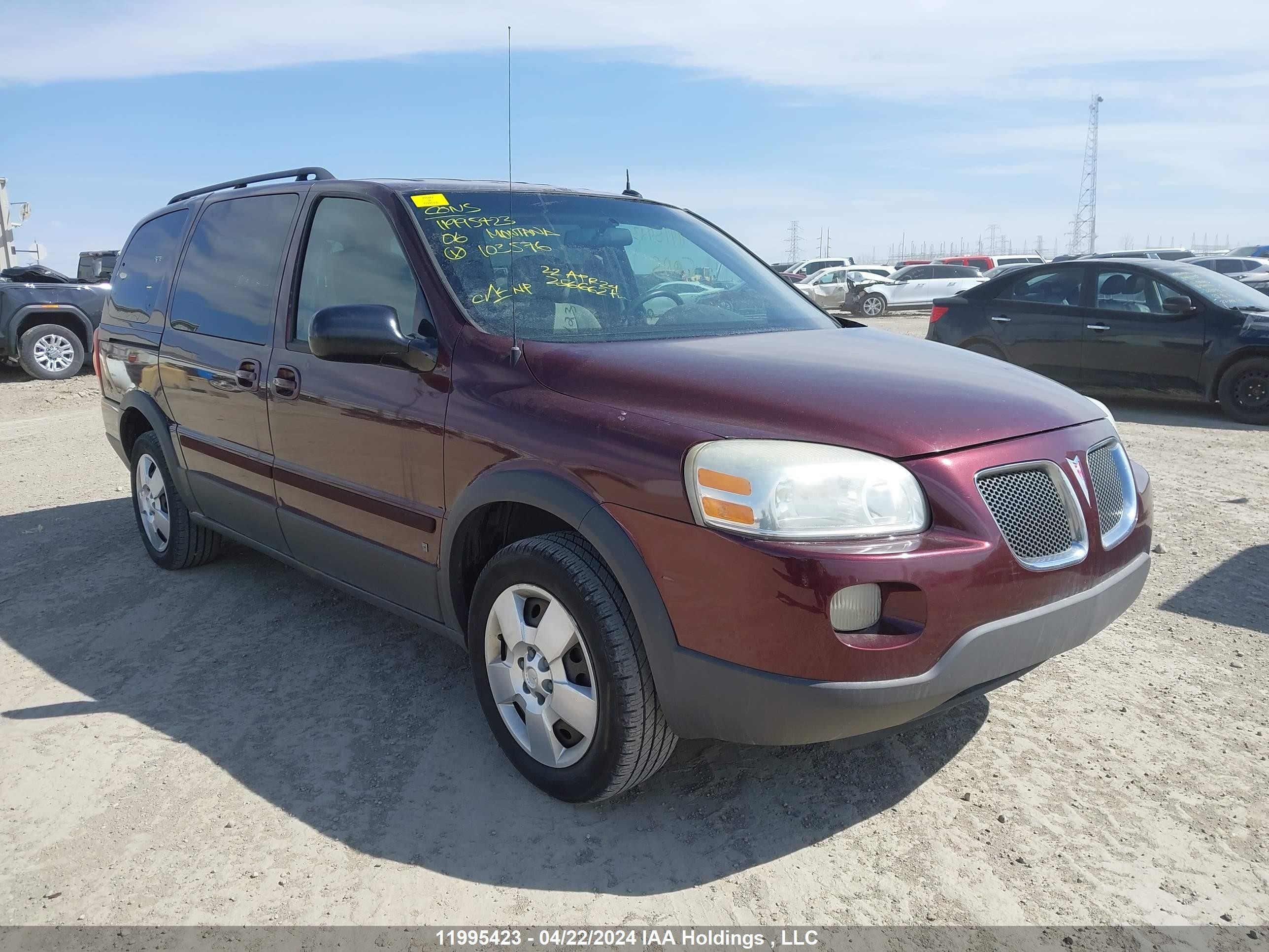 PONTIAC NULL 2006 1gmdv23l56d103576