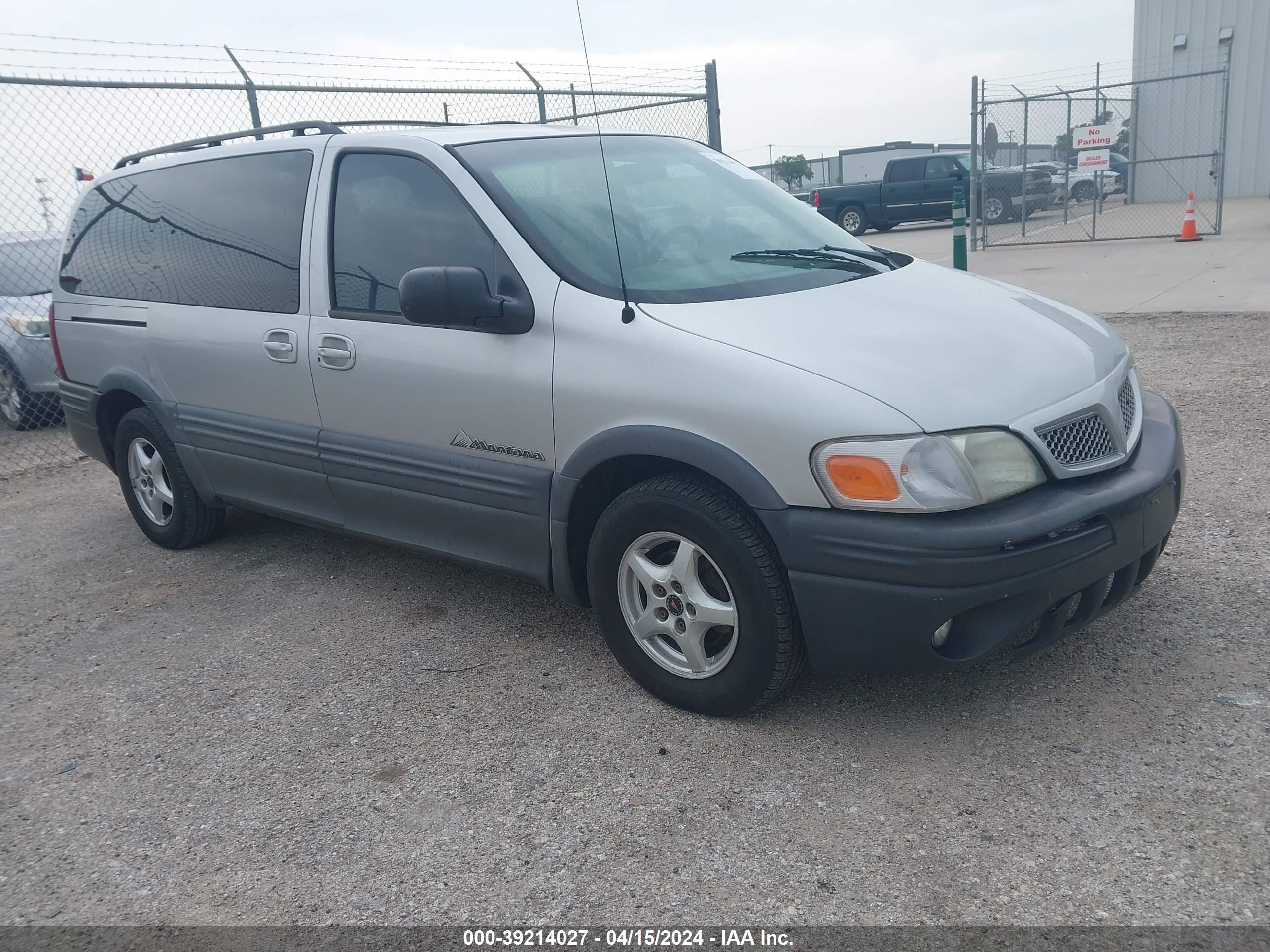 PONTIAC MONTANA 2003 1gmdx03e03d137369