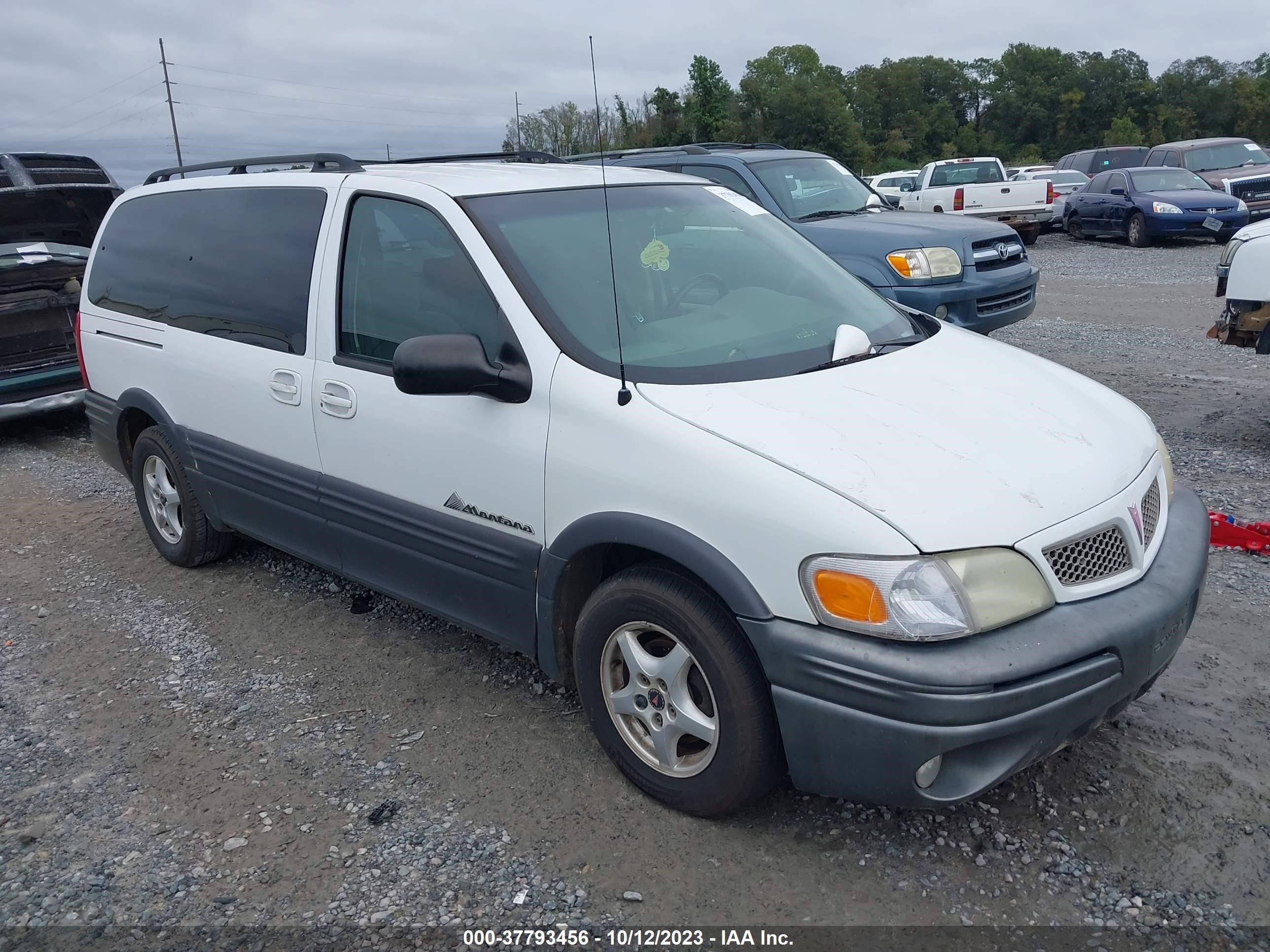 PONTIAC MONTANA 2003 1gmdx03e43d113947