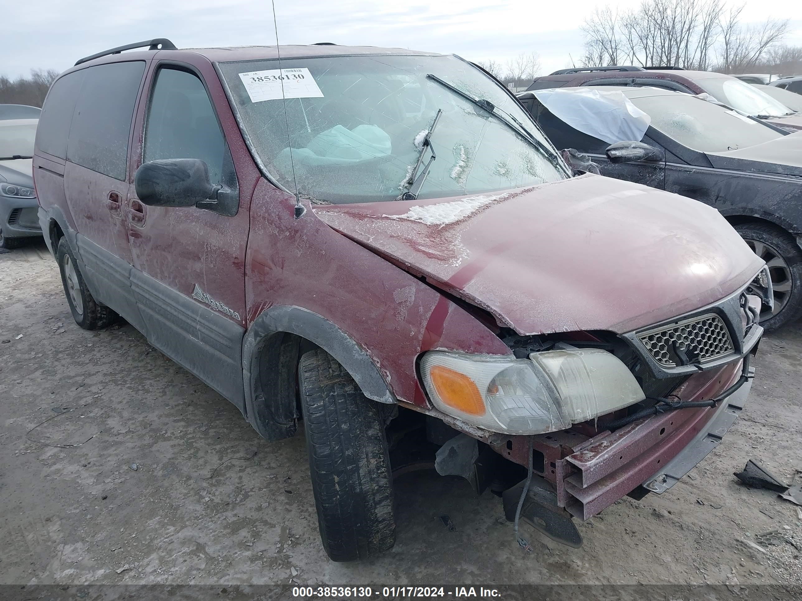 PONTIAC MONTANA 2004 1gmdx03e64d207197