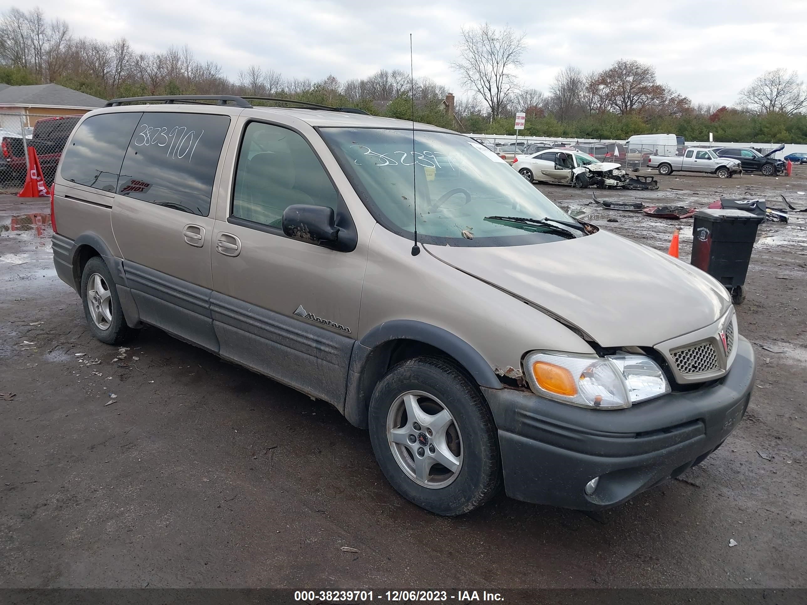 PONTIAC MONTANA 2003 1gmdx03e93d115516