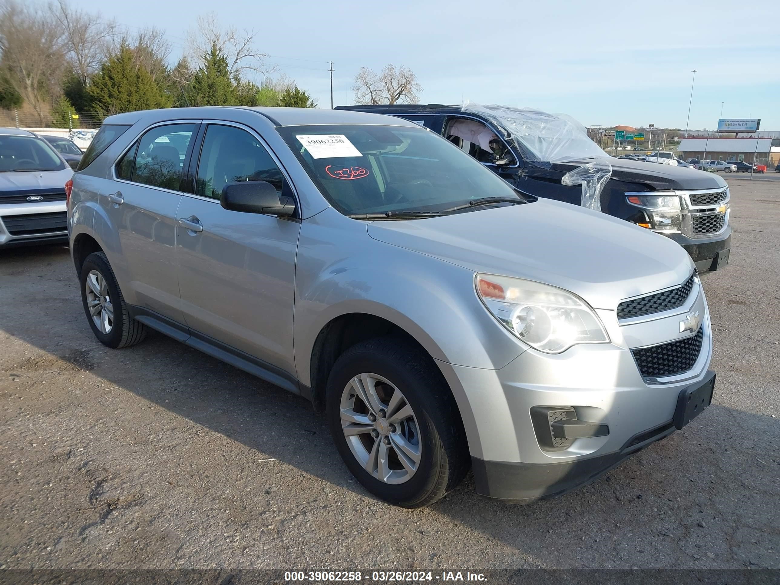 CHEVROLET EQUINOX LS 2015 1gnalaek2fz120373