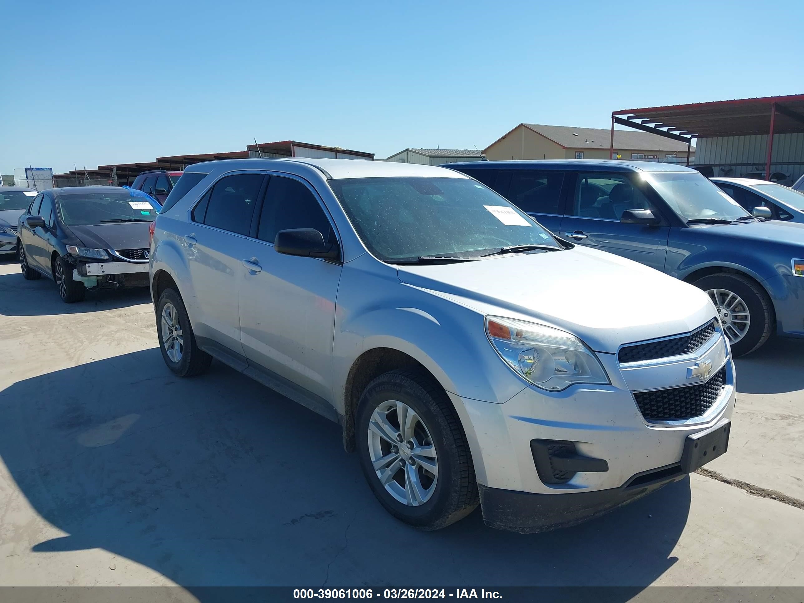 CHEVROLET EQUINOX 2015 1gnalaek7fz140876