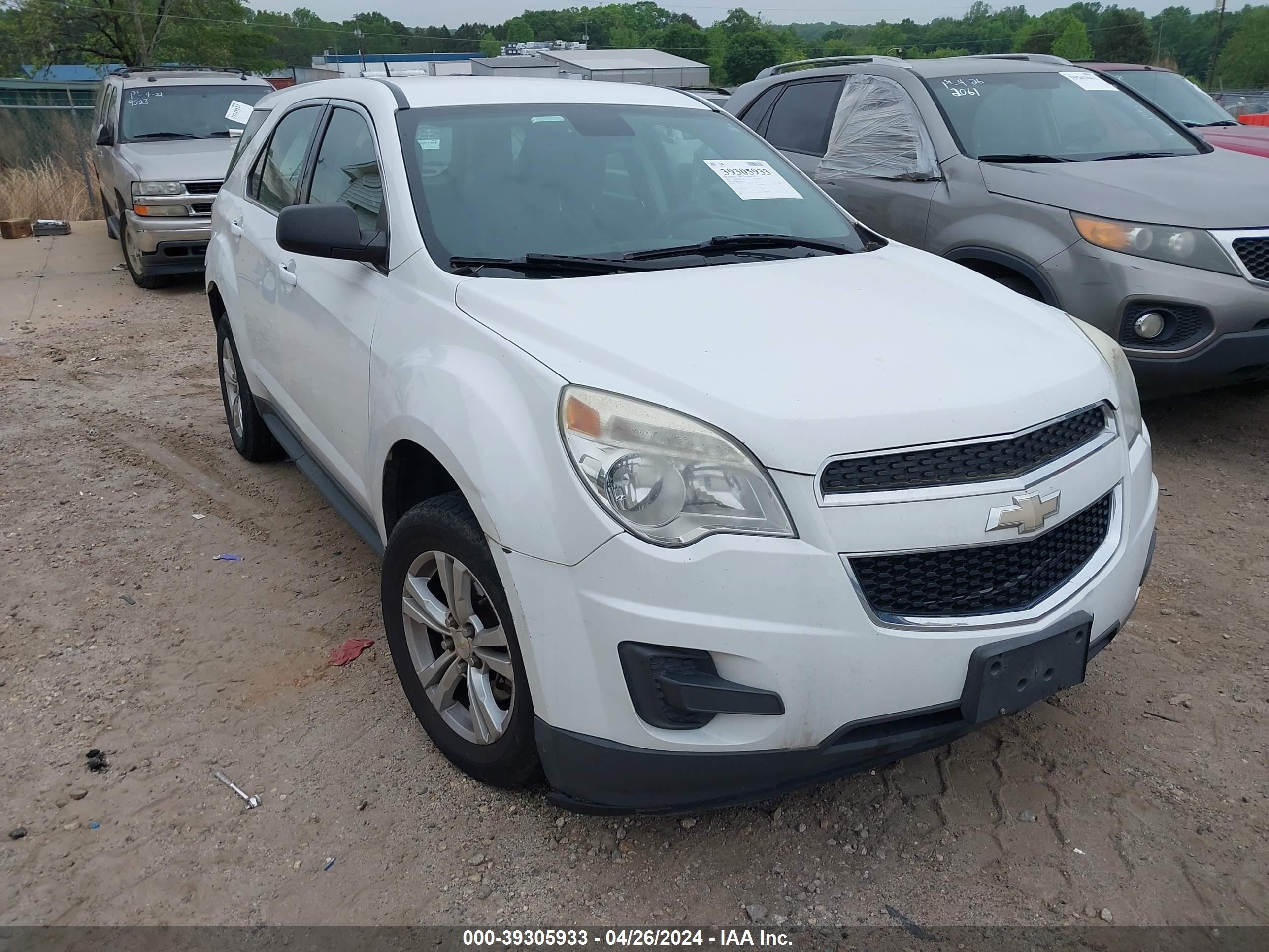 CHEVROLET EQUINOX 2013 1gnalbek0dz112517