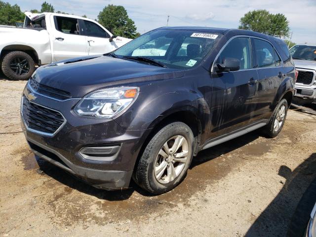 CHEVROLET EQUINOX LS 2016 1gnalbek1gz107105