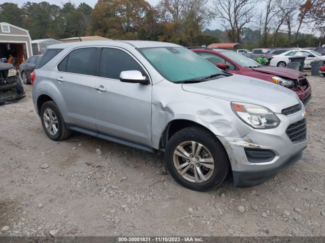 CHEVROLET EQUINOX 2016 1gnalbek4gz104408