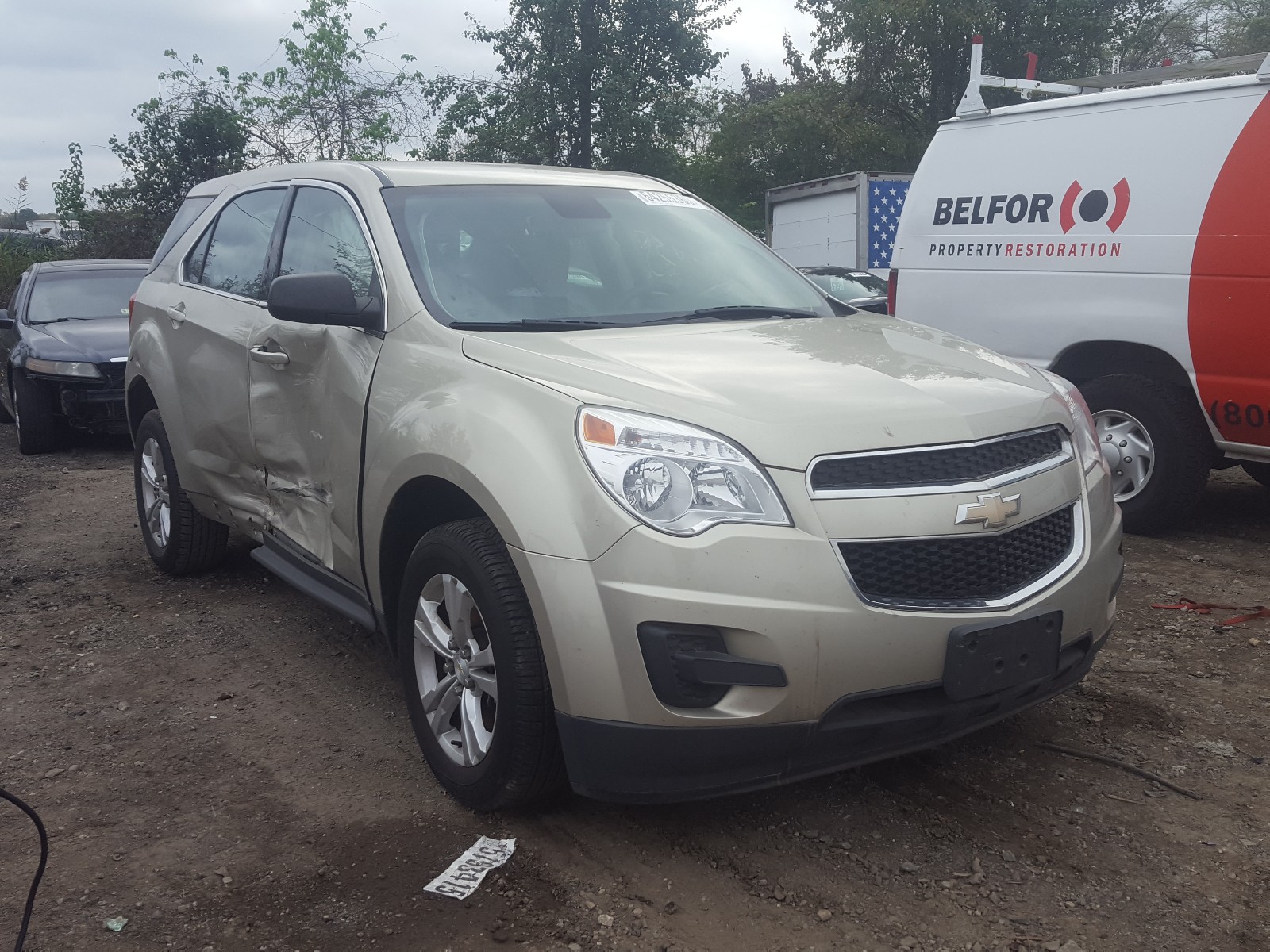 CHEVROLET EQUINOX LS 2013 1gnalbek7dz121070