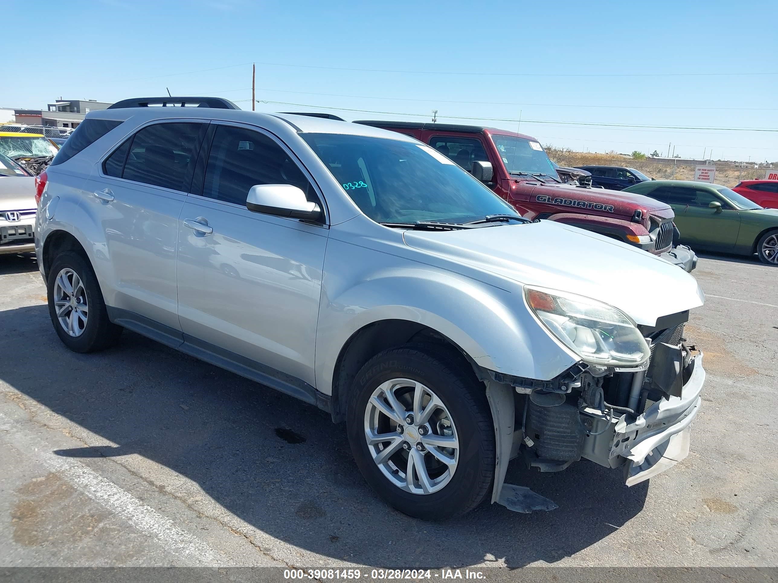 CHEVROLET EQUINOX 2016 1gnalcek2gz103294