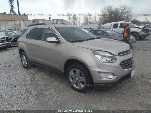 CHEVROLET EQUINOX 2016 1gnalcek4gz100915