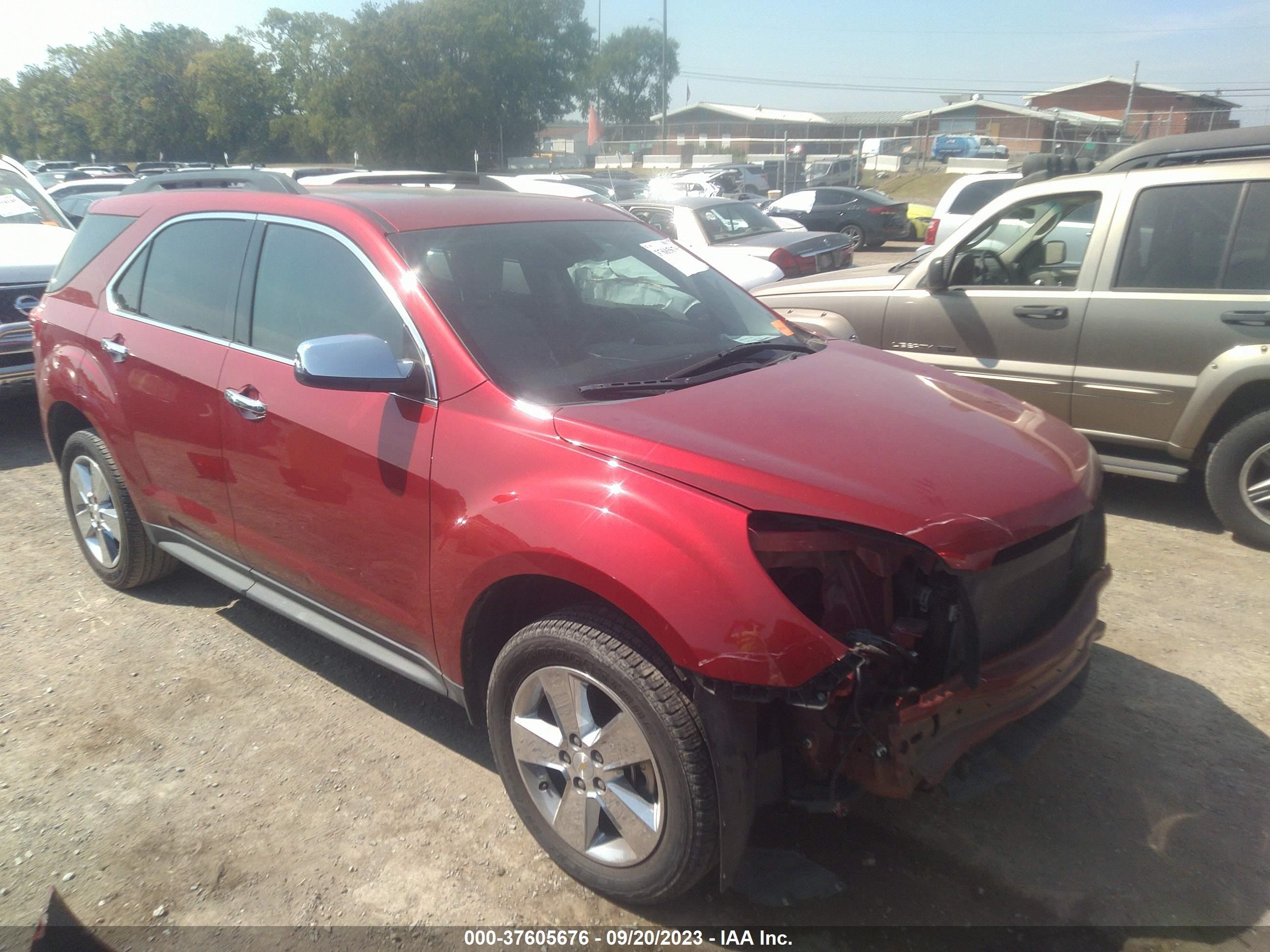 CHEVROLET EQUINOX 2014 1gnalcek6ez117440