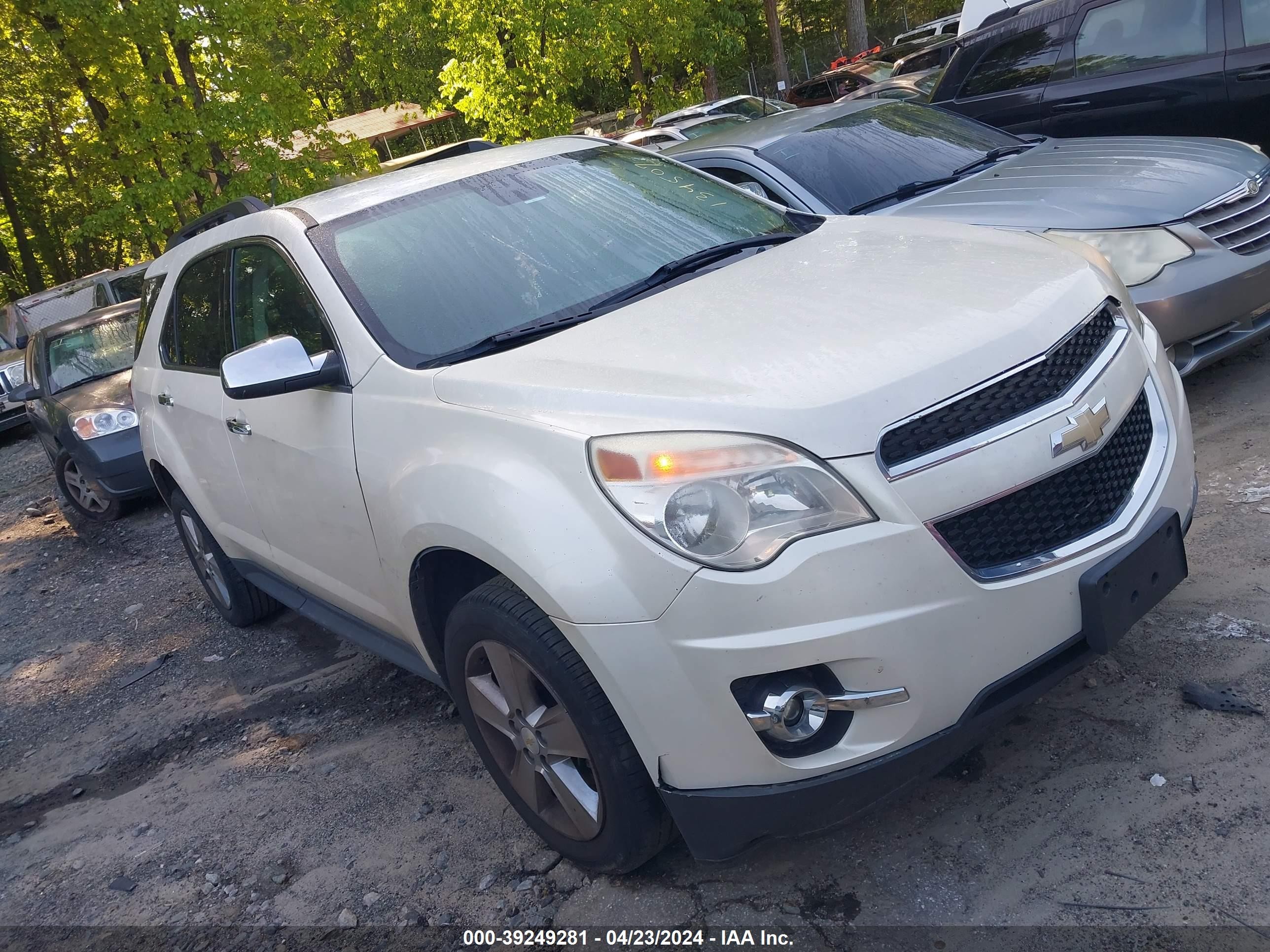 CHEVROLET EQUINOX 2013 1gnalpek1dz134507