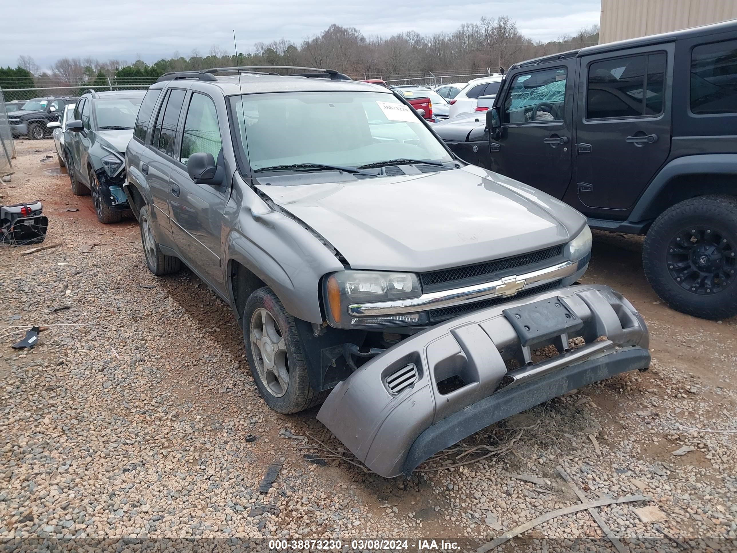 CHEVROLET TRAILBLAZER 2008 1gnbt13s182108548