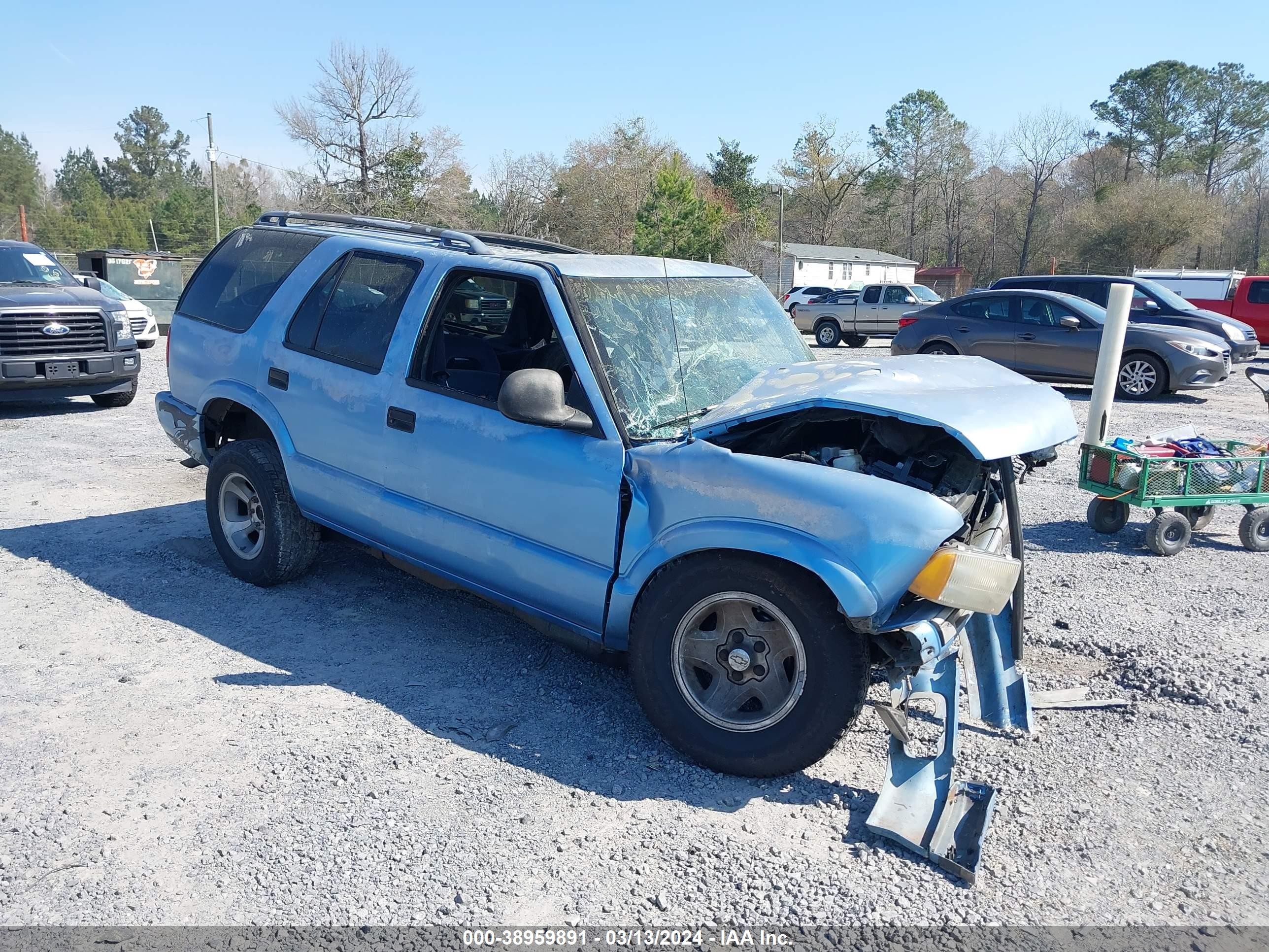 CHEVROLET BLAZER 1996 1gncs13w2tk235772