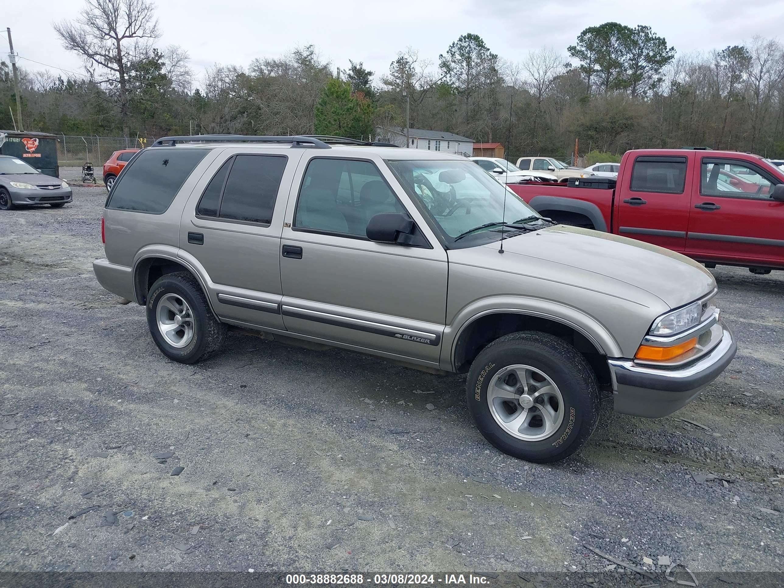 CHEVROLET BLAZER 2000 1gncs13w2y2368880