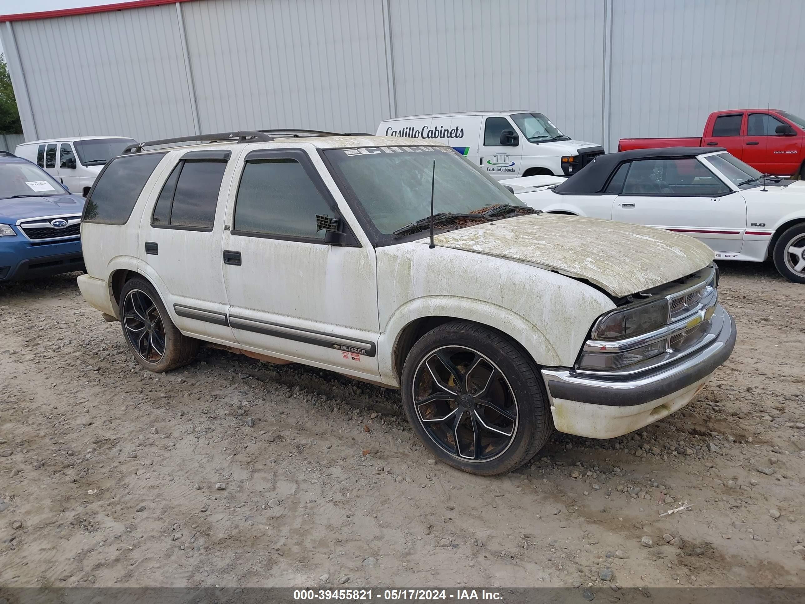 CHEVROLET BLAZER 2001 1gncs13w312161937