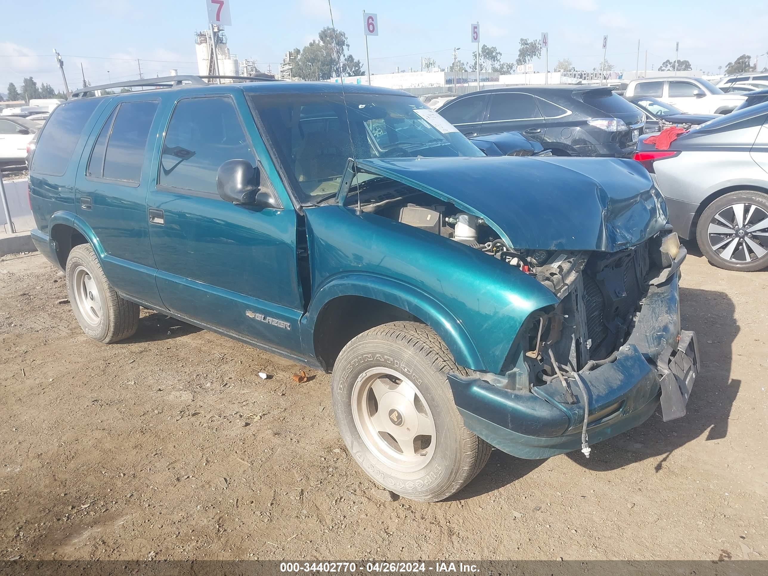 CHEVROLET BLAZER 1996 1gncs13w3t2301195