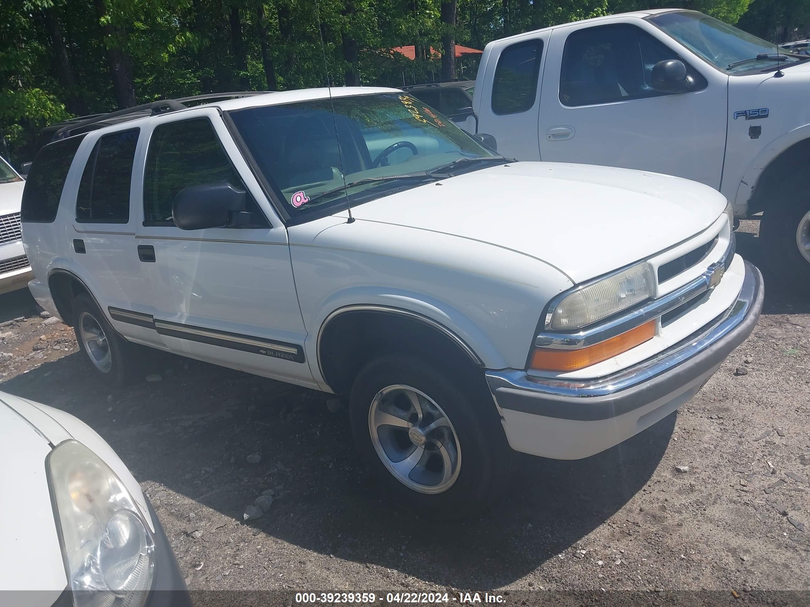 CHEVROLET BLAZER 2001 1gncs13w412220736