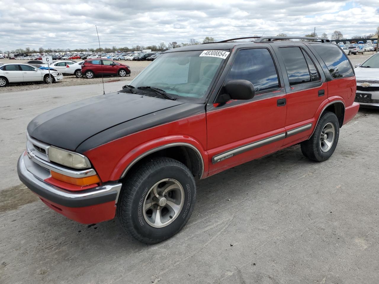 CHEVROLET BLAZER 2001 1gncs13w512185740