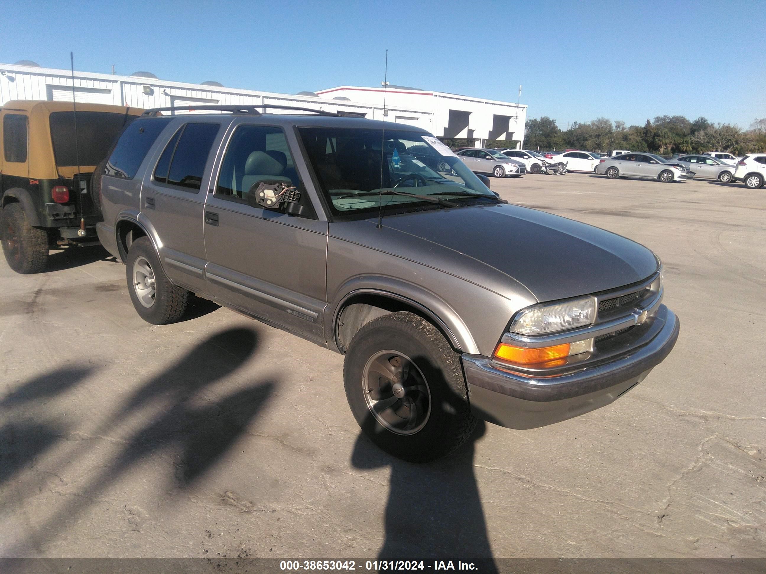 CHEVROLET BLAZER 2001 1gncs13w512213102