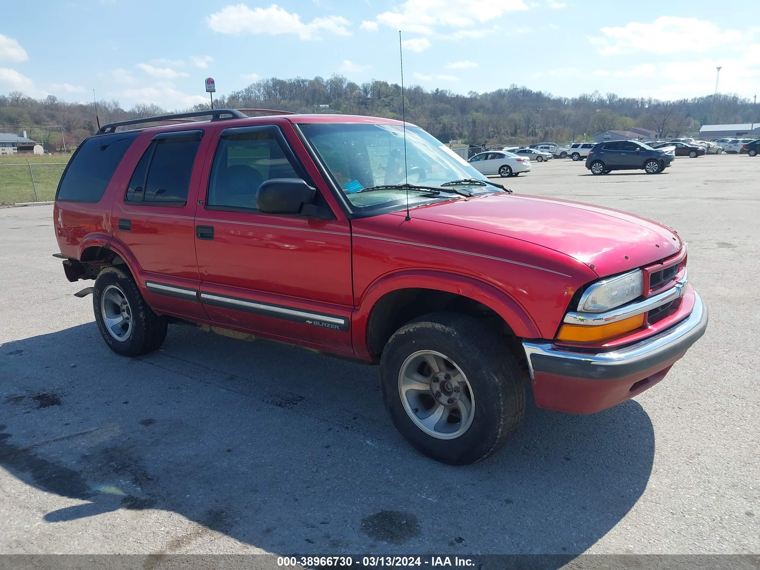 CHEVROLET BLAZER 2001 1gncs13w612156778