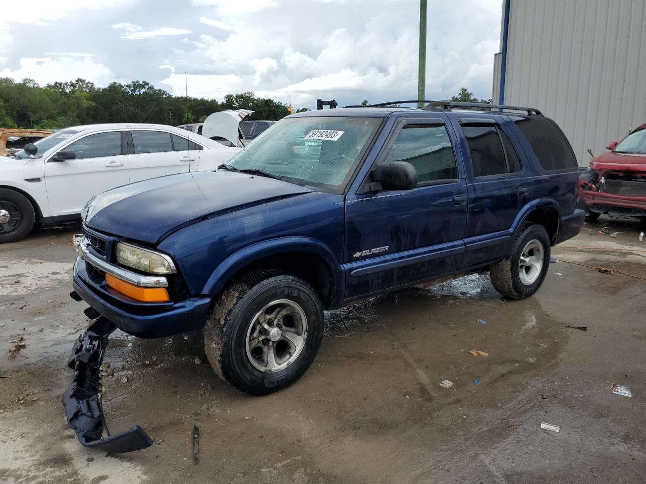 CHEVROLET BLAZER 2002 1gncs13w62k120879