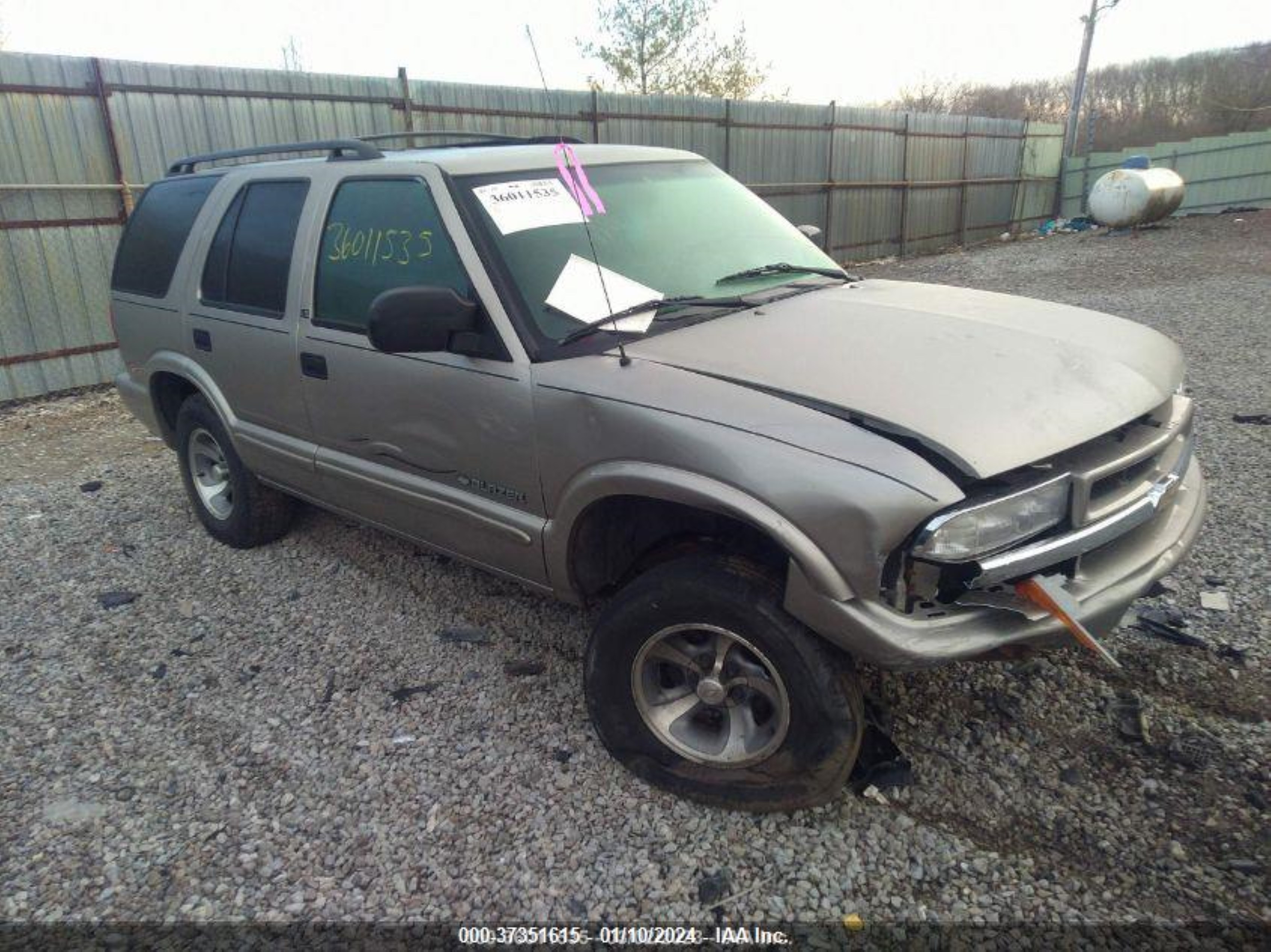 CHEVROLET BLAZER 2002 1gncs13w92k140916