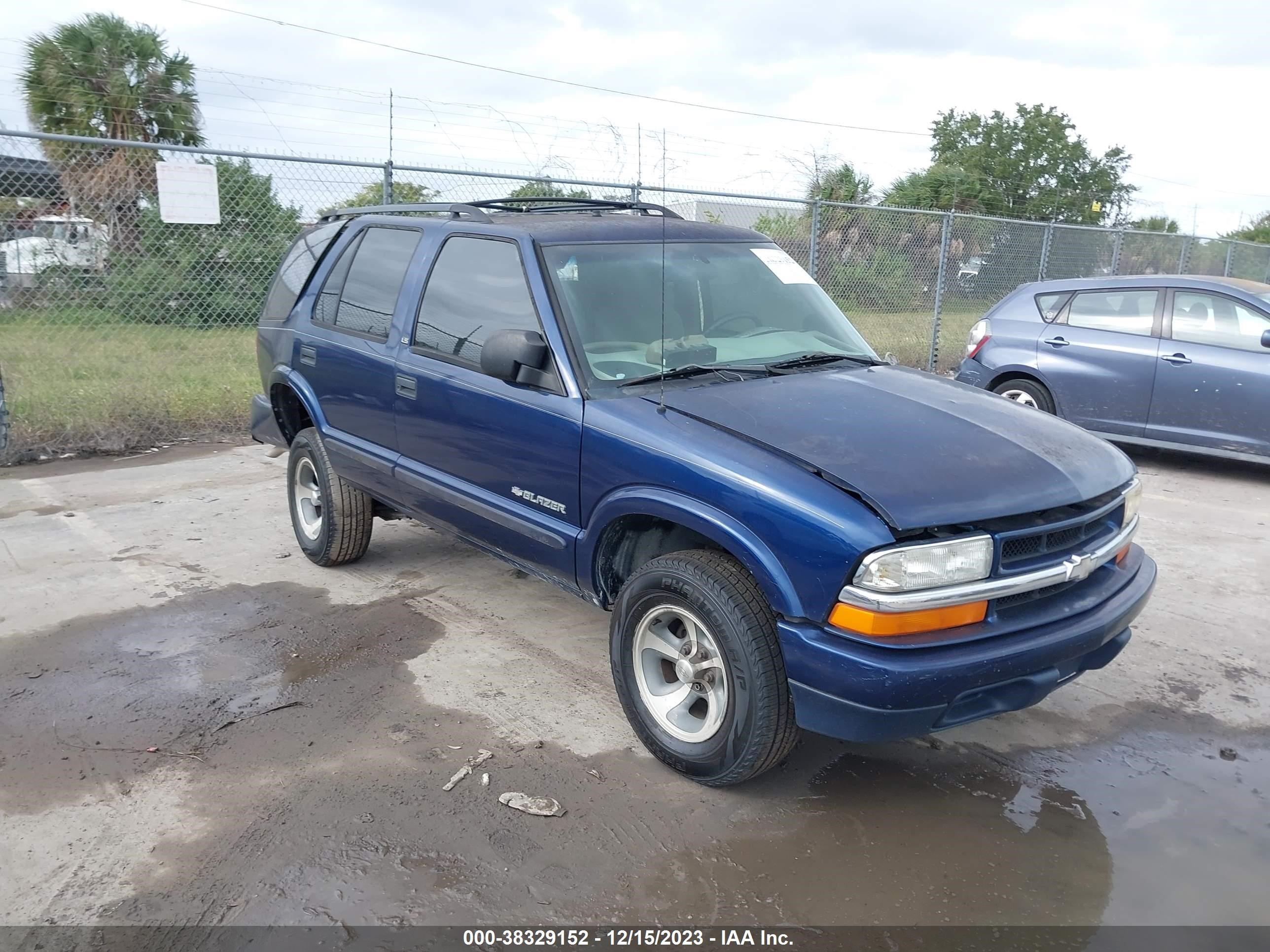 CHEVROLET BLAZER 2002 1gncs13w92k202301