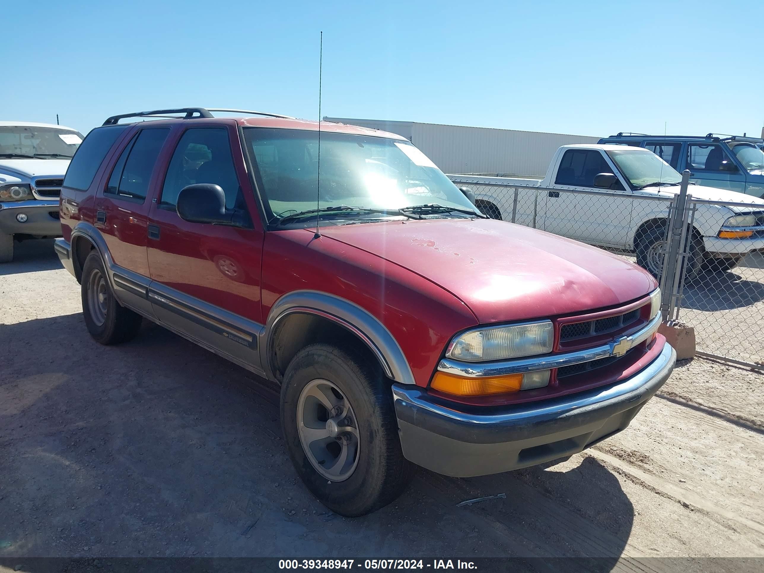 CHEVROLET BLAZER 1998 1gncs13w9w2299599