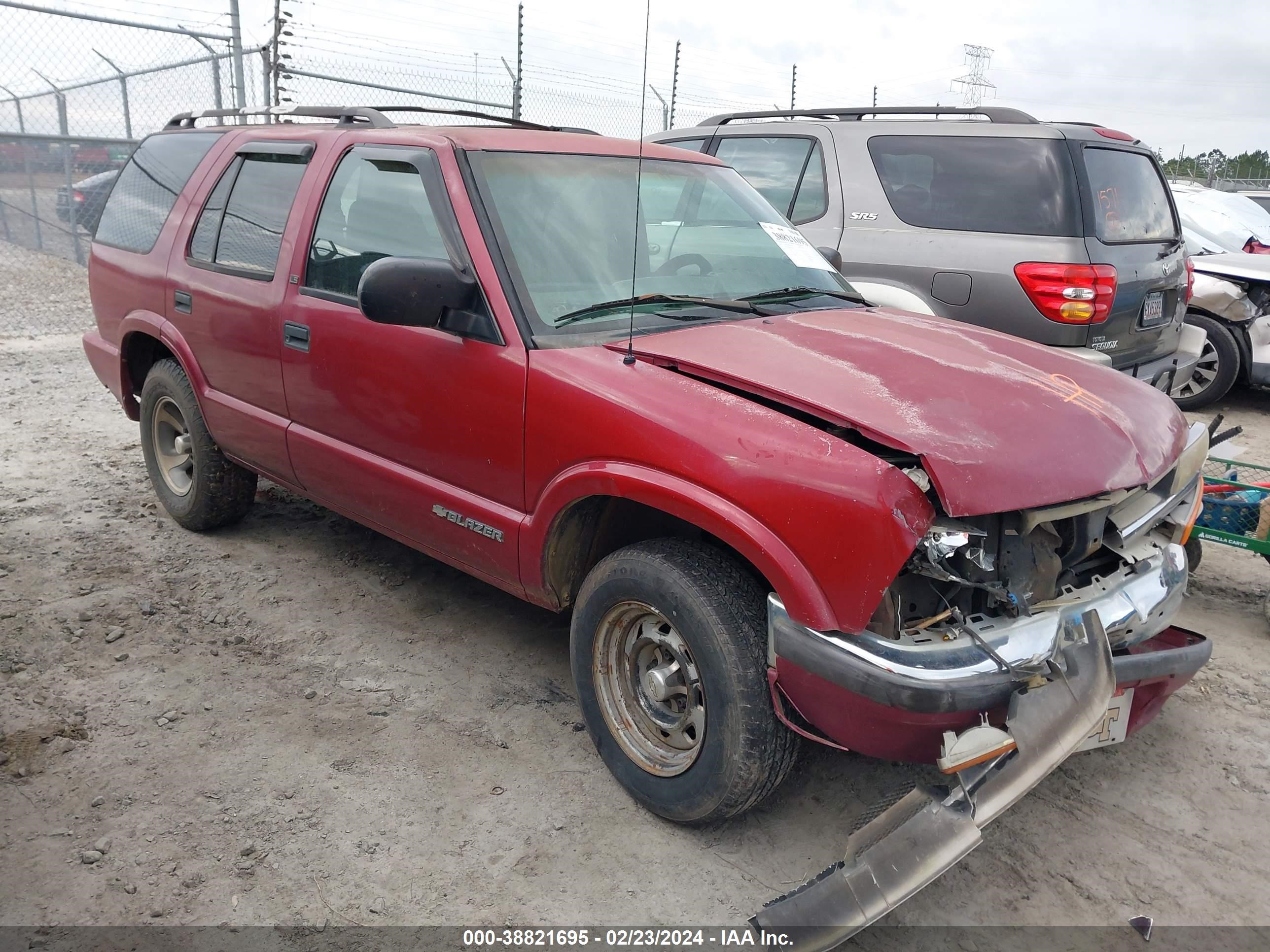 CHEVROLET BLAZER 2000 1gncs13w9yk142321