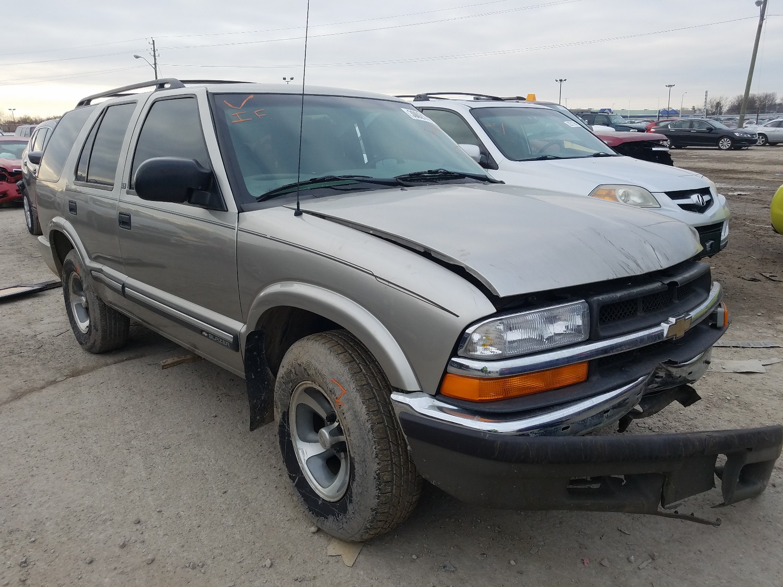 CHEVROLET BLAZER 2001 1gncs13wx12123038