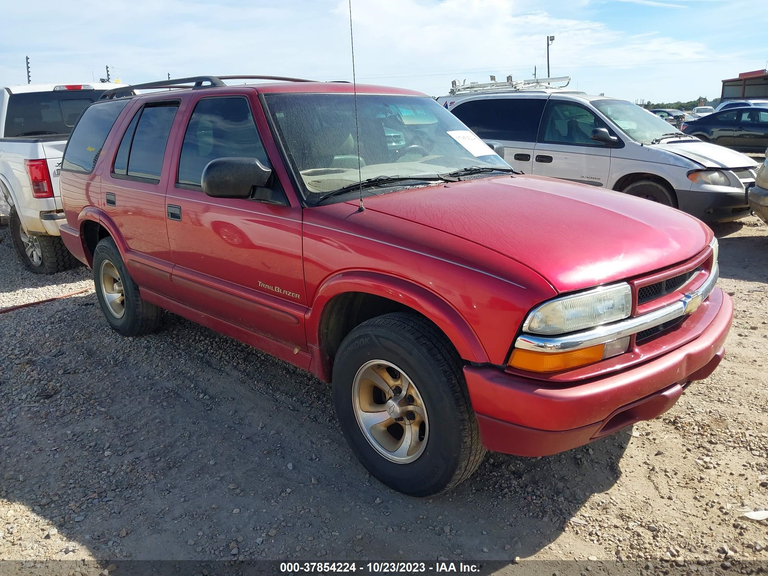 CHEVROLET BLAZER 2001 1gncs13wx12202483