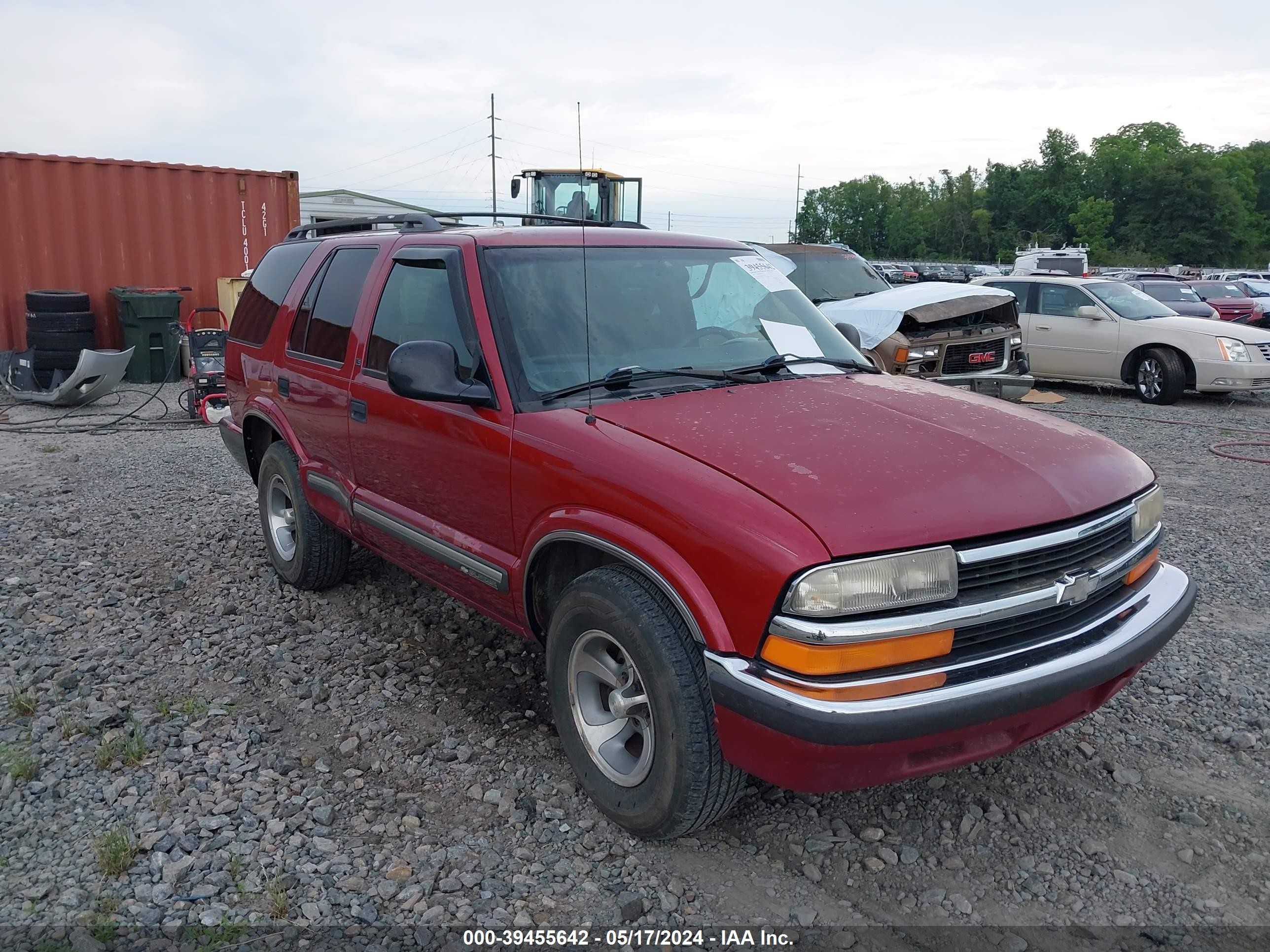 CHEVROLET BLAZER 1998 1gncs13wxw2140574