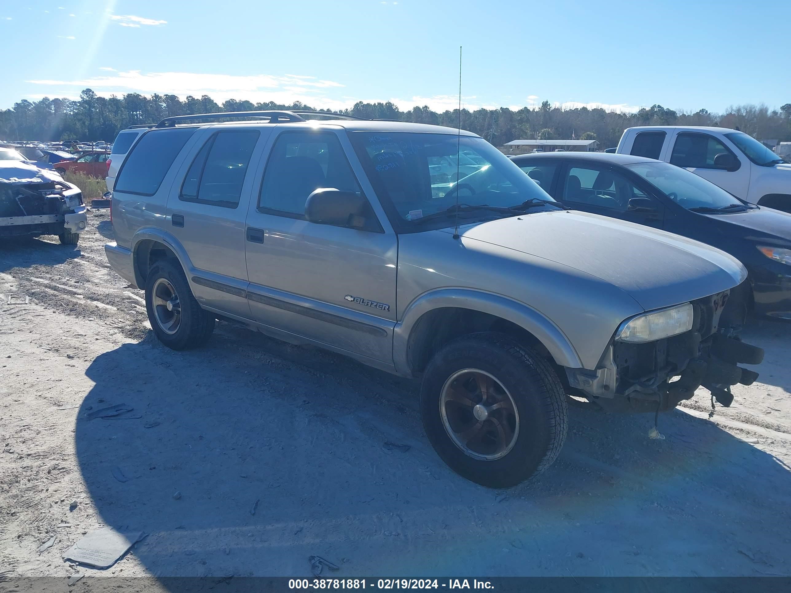 CHEVROLET BLAZER 2004 1gncs13x64k168717