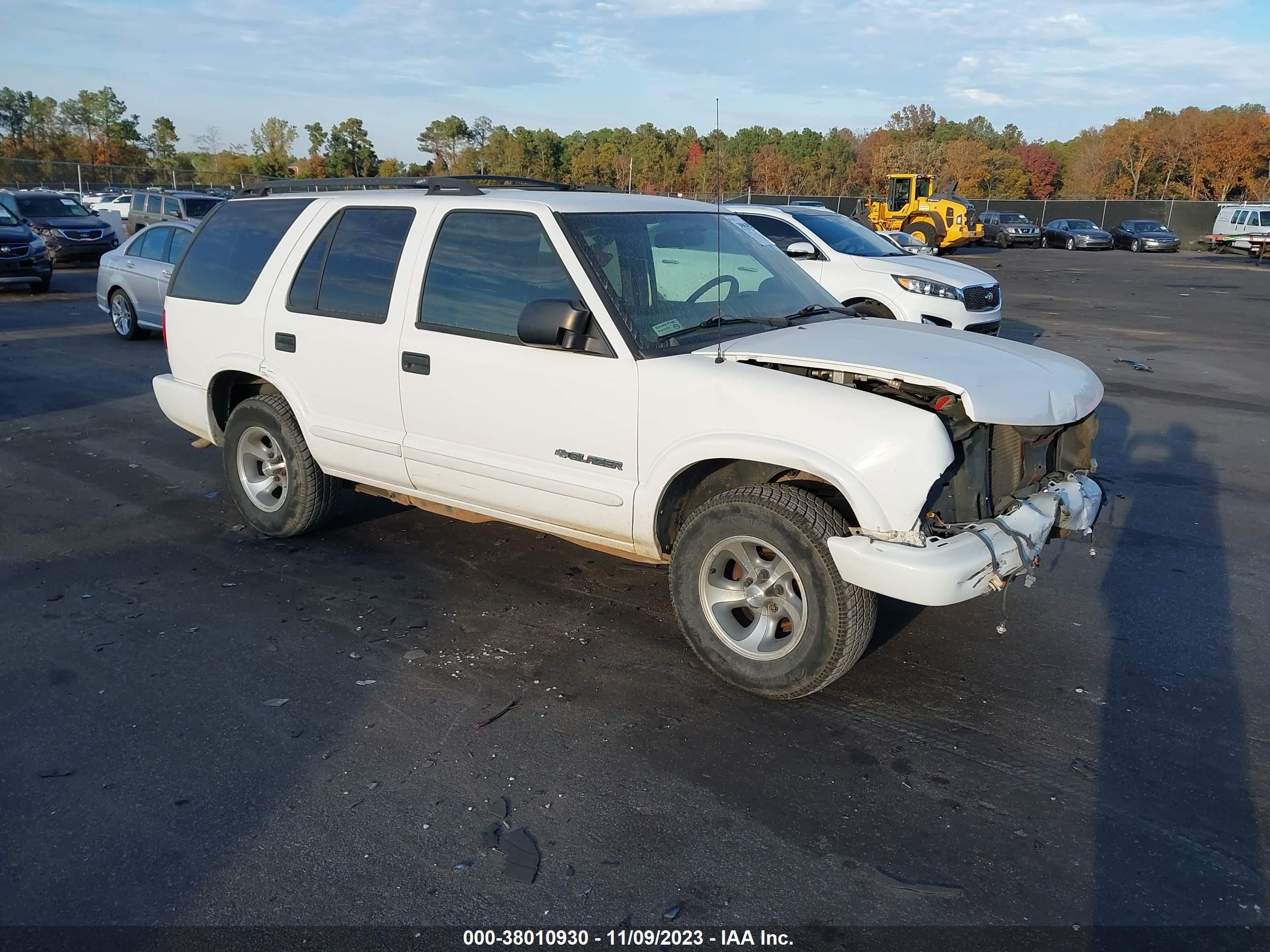 CHEVROLET BLAZER 2004 1gncs13x74k122295