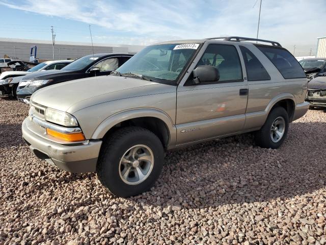 CHEVROLET BLAZER 2002 1gncs18w02k152400