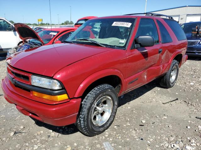 CHEVROLET BLAZER 2002 1gncs18w22k182532