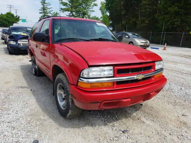 CHEVROLET BLAZER 2002 1gncs18w22k200950