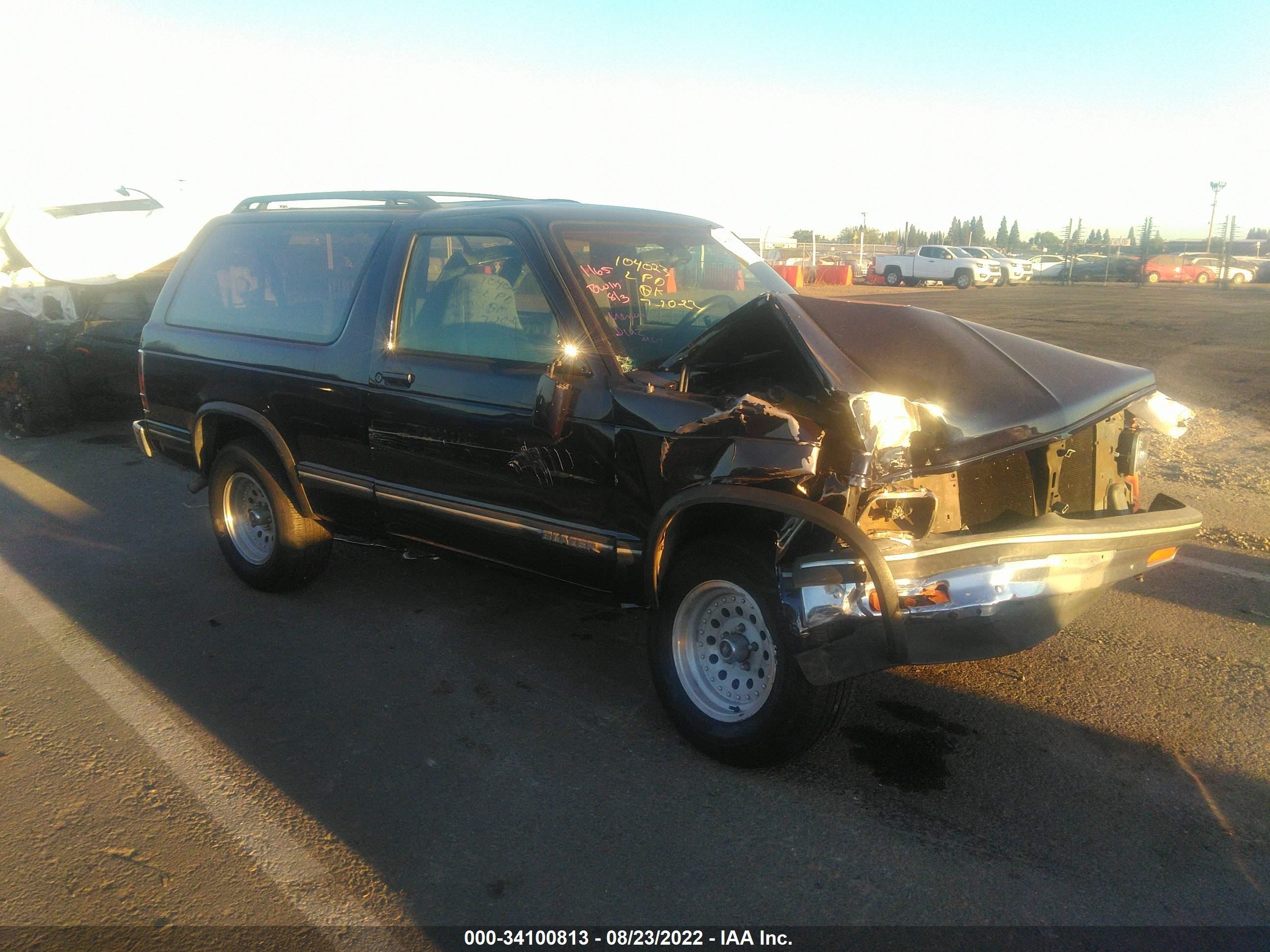 CHEVROLET BLAZER 1994 1gncs18w4r0111323