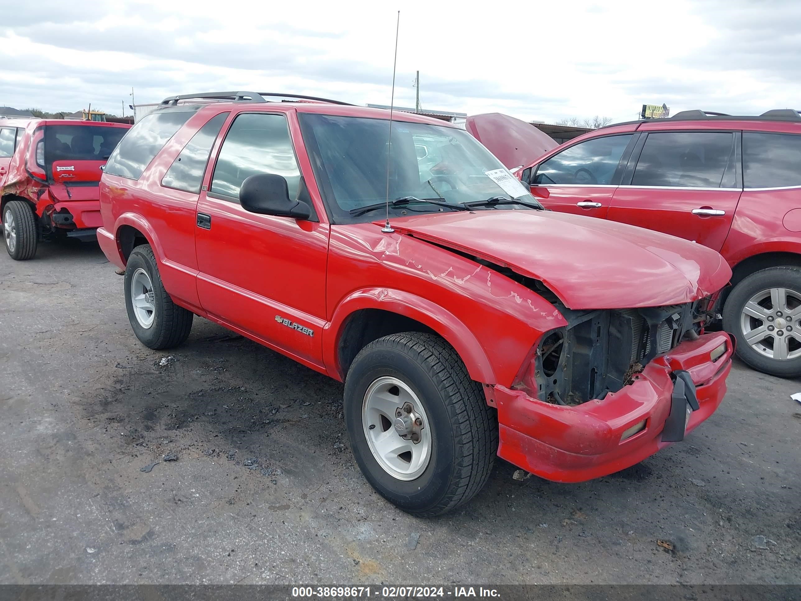 CHEVROLET BLAZER 1995 1gncs18w4s2196836