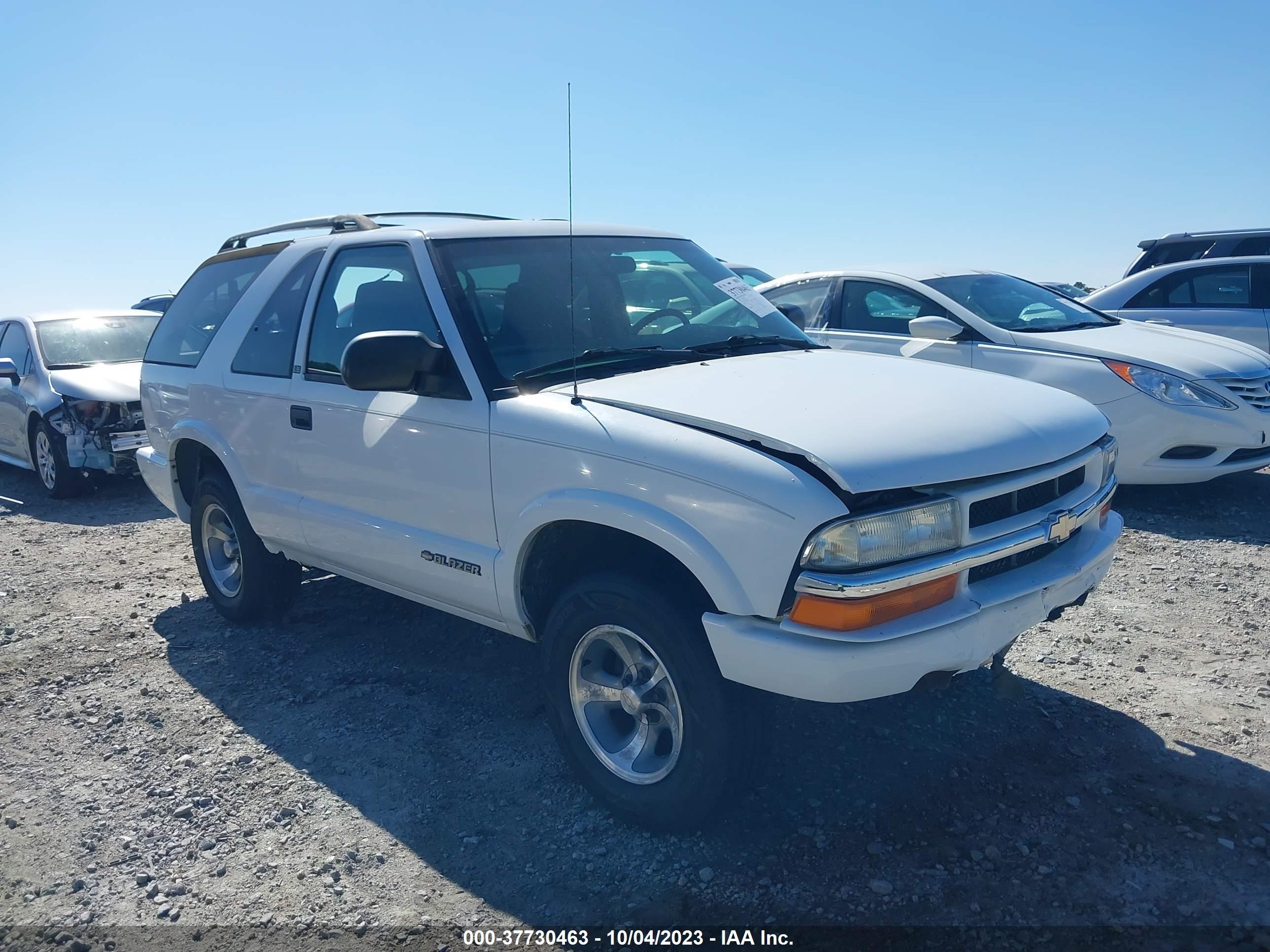 CHEVROLET BLAZER 2002 1gncs18w52k186347