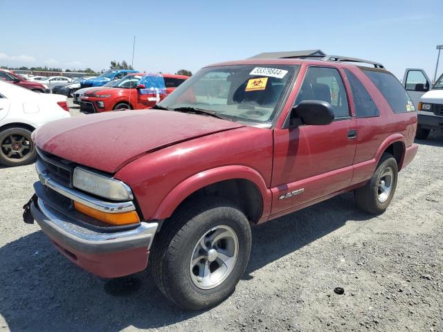 CHEVROLET BLAZER 2001 1gncs18w81k161361