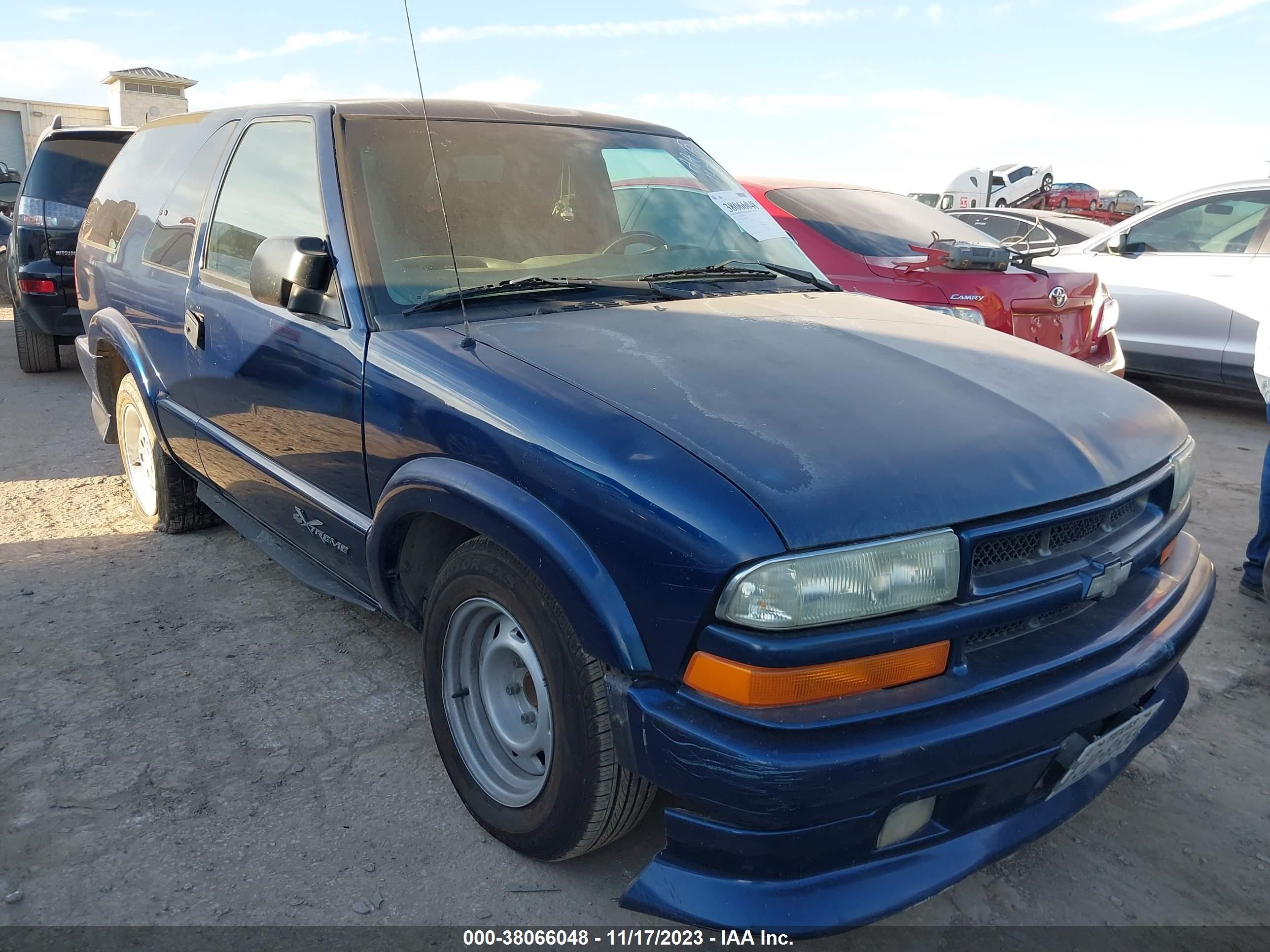 CHEVROLET BLAZER 2003 1gncs18x73k100515