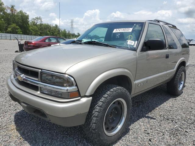 CHEVROLET BLAZER 2002 1gnct18w12k121007