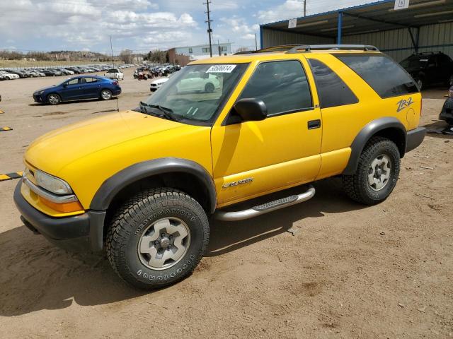 CHEVROLET BLAZER 2002 1gnct18w12k225738